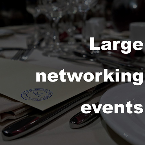 large networking events