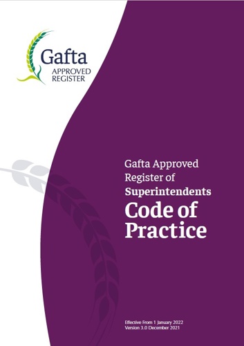 Superintendent Code of Practice 2022