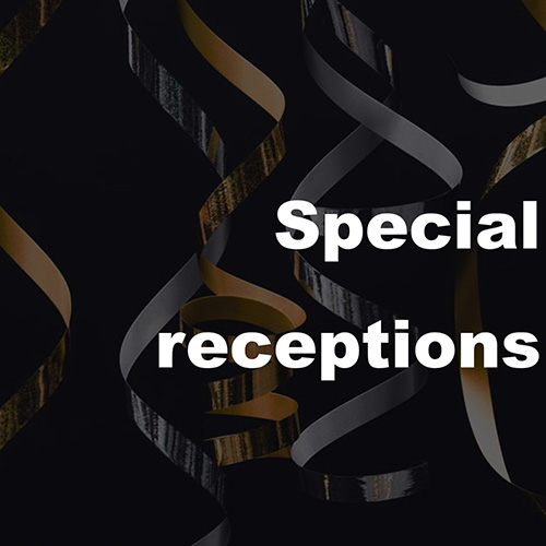 Special receptions